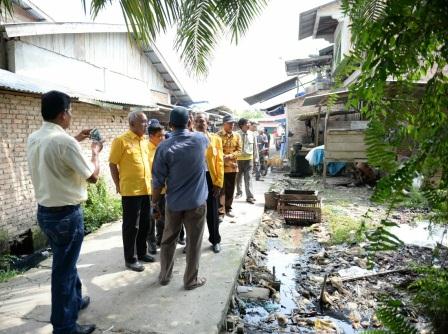 Pedagang Minta Cagub Nomor Empat Atasi Banjir Pasar Jaya Pura Siak 